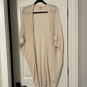 Mossimo Cream Knit Cardigan